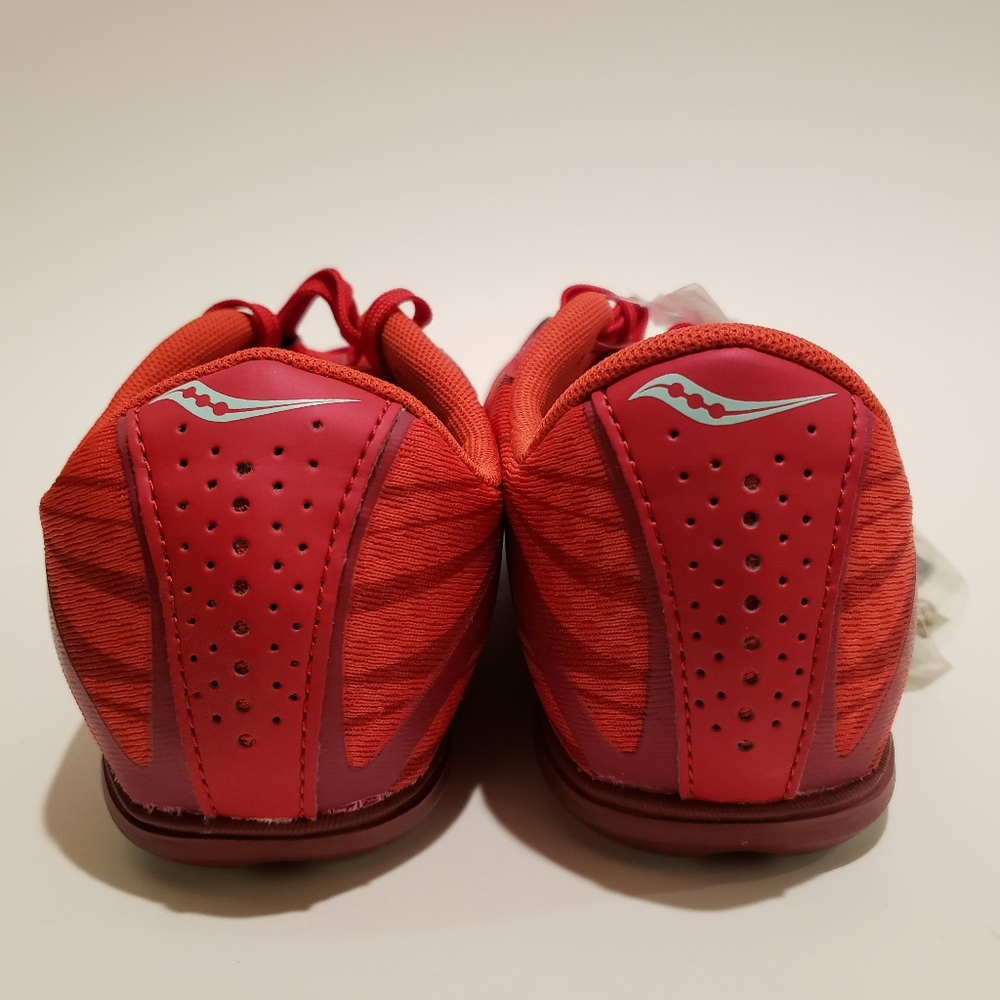 MSRP$65 SAUCONY RACING VENDETTA Red Running Shoes - Picture 2 of 8